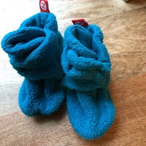 Zutano Baby Booties, size 6 months